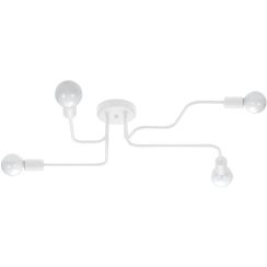 Sollux Lighting Vector plafondlamp 4x15 W wit SL.1442