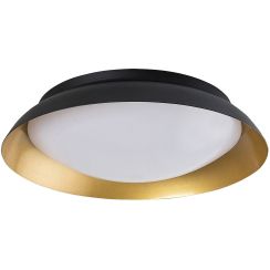 Rabalux Hafsa plafondlamp 1x24 W zwart-gouden 71187