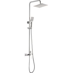 Deante Blur doucheset wand met regendouche chroom NQL_04XM