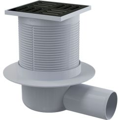 Deante doucheafvoer 10.5 cm zwart KOS_N01C