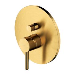 Omnires Y bad- en douchekraan inbouw gouden Y1235ROGLB