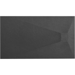 Rea Magnum rechthoekige douchebak 120x80 cm zwart REA-K3331