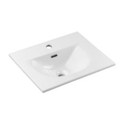 Comad Sky 3 wastafel 50x40 cm rechthoekig meubel wit glans SKY 3 50CM DP (E-8099-3-50)