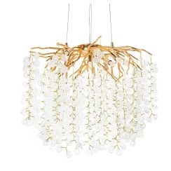 Moosee Riviera hanglamp x20 W gouden 5900168832947