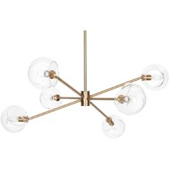 Moosee Aura plafondlamp 6x25 W gouden MSE1501100402