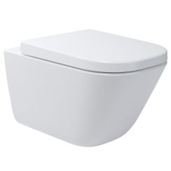 Oltens Hadsel toiletpot hangend zonder kraag wit glans 42539000