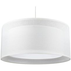 BPS Koncept Duo len light hanglamp 1x60 W wit 0MGO-002-60
