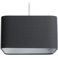 BPS Koncept Kwadro len light hanglamp 1x60 W grafiet KW-006-40W30