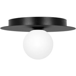 Kaja Robin plafondlamp 1x10 W wit-zwart K-5438