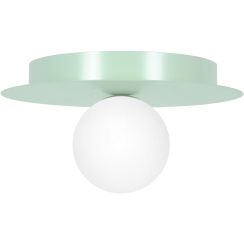 Kaja Robin plafondlamp 1x10 W wit-munt K-5453
