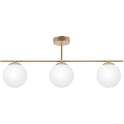 Kaja Rea plafondlamp 1x10 W wit-gouden K-5422
