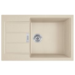 Franke Sirius tectoniet spoelbak 78x50 cm beige 143.0676.418