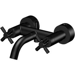 Steinberg 250 bad- en douchekraan wand zwart 2501100S