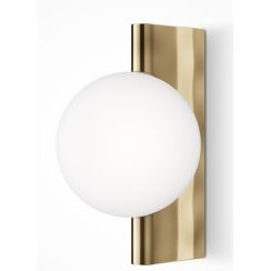 Maytoni Avant-garde wandlamp 1x25 W wit-messing MOD324WL-01BS