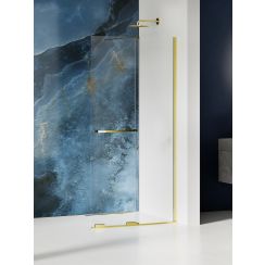 New Trendy Smart Light Gold inloopdouchewand 160 cm gouden glans/helder glas EXK-6735