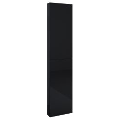 Roca Extra kast 40x12.6x180 cm hangend langs de zijkant zwart A857911351