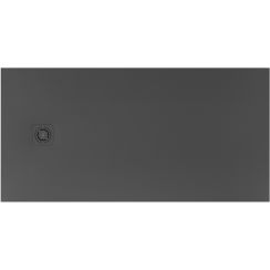 Roca Magma rechthoekige douchebak 120x70 cm onyx APE014B02BC03640