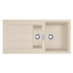 Franke Sirius 2.0 tectoniet spoelbak 100x50 cm beige 143.0671.693