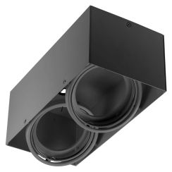 GTV Pireo ingebouwde lamp 2x50 W zwart OP-PIREN2-20