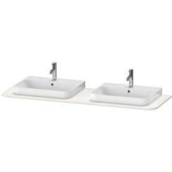 Duravit Happy D.2 badkamerblad op kast 160x55 cm wit HP032HB3636