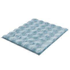 Kleine Wolke Cloud badkamermatje 65x55 cm rechthoekig blauw 9198649433