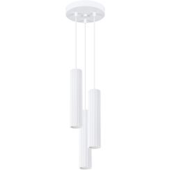 Sollux Lighting Karbon hanglamp 3x10 W wit SL.1538