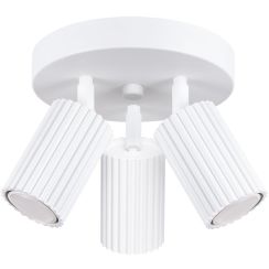 Sollux Lighting Karbon plafondlamp 3x10 W wit SL.1544