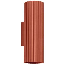 Sollux Lighting Karbon wandlamp 2x10 W rood SL.1655