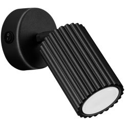 Sollux Lighting Karbon wandlamp 1x10 W zwart SL.1579