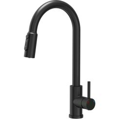 Quadron Cindy waterfilterkraan staand zwart 52140BLM