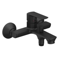 Ravak Life bad- en douchekraan wand zwart X070479
