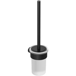 Kludi Vela R toiletborstel ingeschroefd zwart 5897439