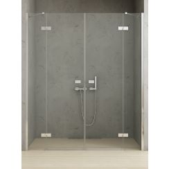 New Trendy Reflexa douchedeur 200 cm kantelbaar chroom glans/helder glas EXK-5073