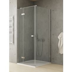 New Trendy Reflexa douchecabine 80x70 cm rechthoekig chroom glans/helder glas EXK-5102