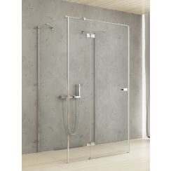 New Trendy Reflexa douchecabine 100x80 cm rechthoekig chroom glans/helder glas EXK-5193