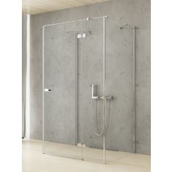 New Trendy Reflexa douchecabine 100x100 cm vierkant chroom glans/helder glas EXK-5218