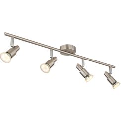 Globo Lighting Kinley wandlamp 4x3 W nikkel 57385-4