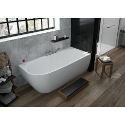 Hoesch iSensi hoekbad 170x75 cm rechthoekig wit 3868.010