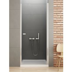 New Trendy New Soleo douchedeur 90 cm kantelbaar chroom glans/helder glas D-0121A
