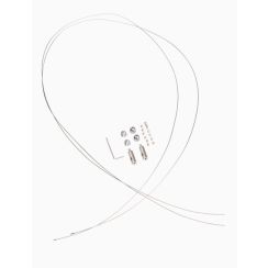 MaxLight Magnetic railophangingsset x W chroom MA0008