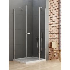 New Trendy New Soleo douchecabine 110x110 cm vierkant chroom glans/helder glas K-0656