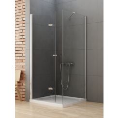 New Trendy New Soleo douchecabine 120x80 cm rechthoekig chroom glans/helder glas D-0148A/D-0151B