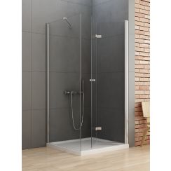 New Trendy New Soleo douchecabine 120x70 cm rechthoekig chroom glans/helder glas D-0151A/D-0151B