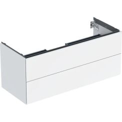 Geberit One kast 118.4x47x50.4 cm hangend onder de wastafel wit 505.265.00.1