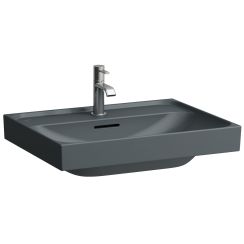 Laufen Meda wastafel 60x46 cm rechthoekig klassiek mat H8161137581091