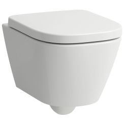 Laufen Meda toiletpot hangend zonder kraag met vortexspoeling wit mat H8201137570001