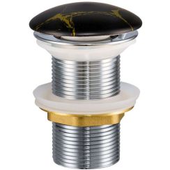 Comad wastafelstop zwart CLICK-CLACK T201M-B12-3