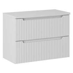 Set kast Comad Nova White NOVA WHITE 82-80-2S, badkamerblad Comad Nova White NOVA WHITE 89-80