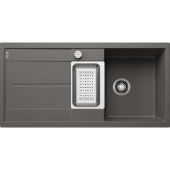 Blanco Metra 6 S spoelbak van graniet 100x50 cm grijs/grafiet/onyx 527299