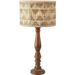 Markslöjd Ano tafellamp 1x40 W bruin-beige 108827